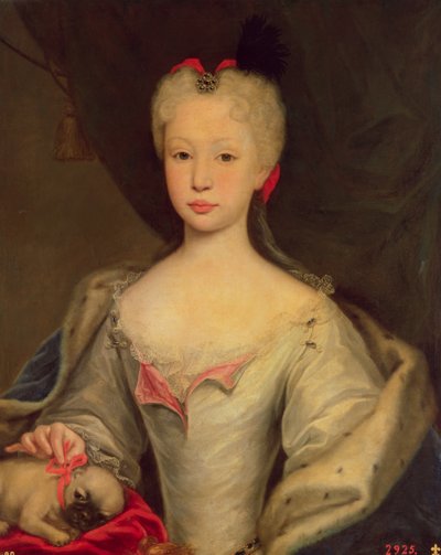 Maria Barbara de Braganza, Queen of Spain by Domenico Dupra